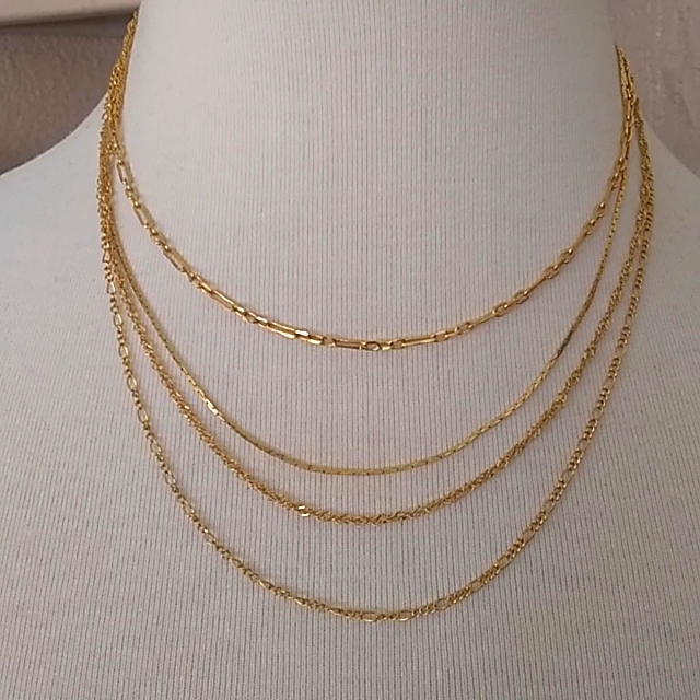 Sterling Forever 4 Layer Necklace 18$